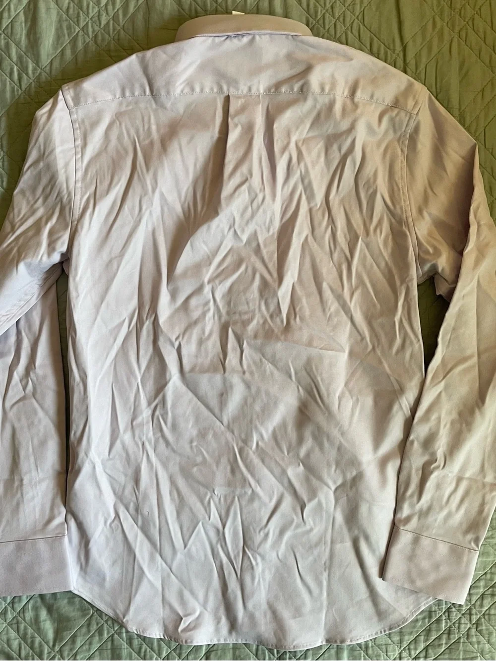 J. CREW Bowery Slim performance stretch oxford shirt in Lilac Size S NWT CP684